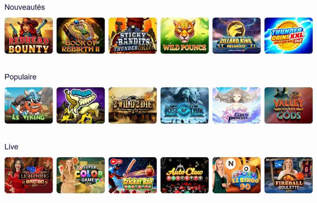 RubyVegas casino jeux